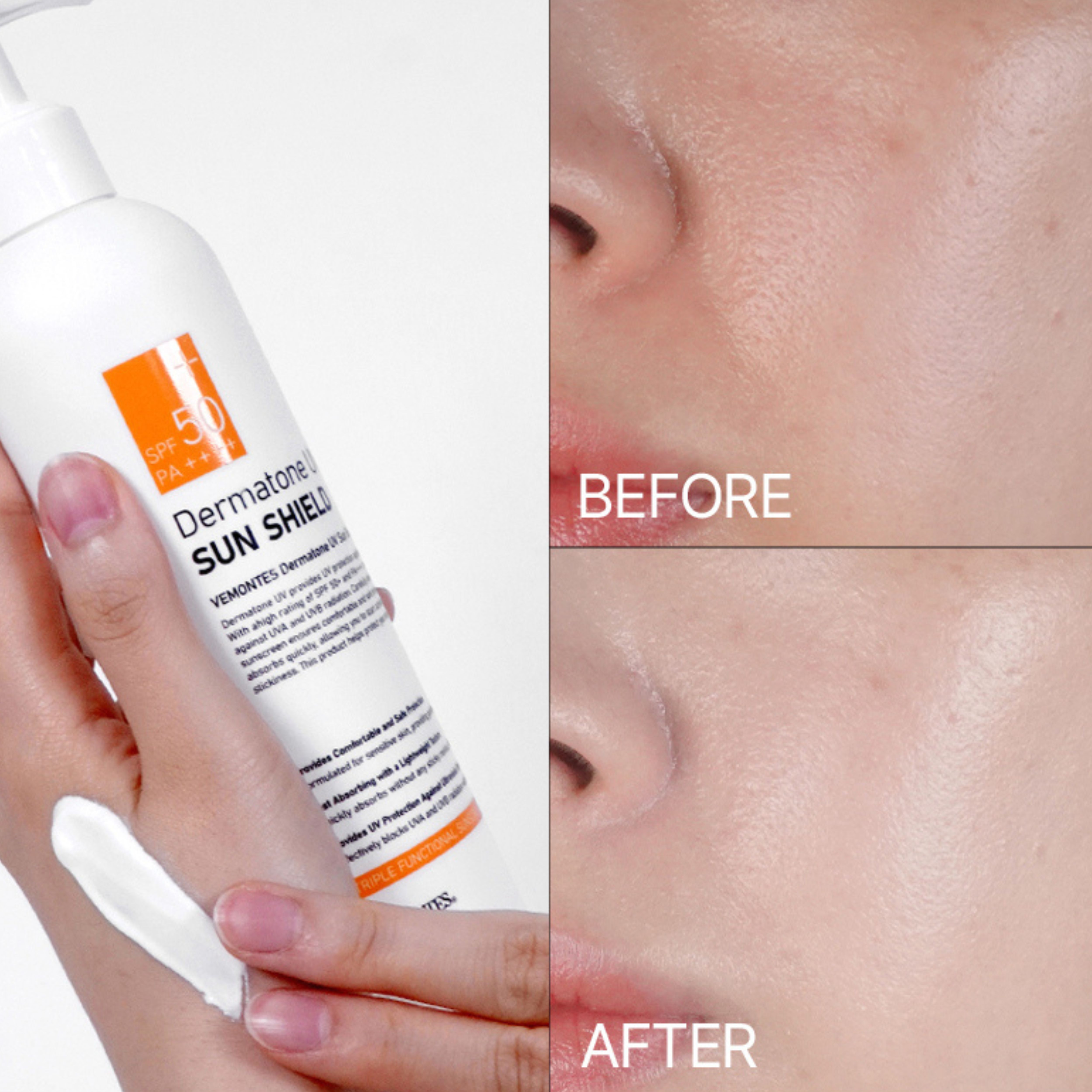 Kem chống nắng dùng cho cả mặt & body bảo vệ toàn diện với chỉ số SPF 50+, PA++++