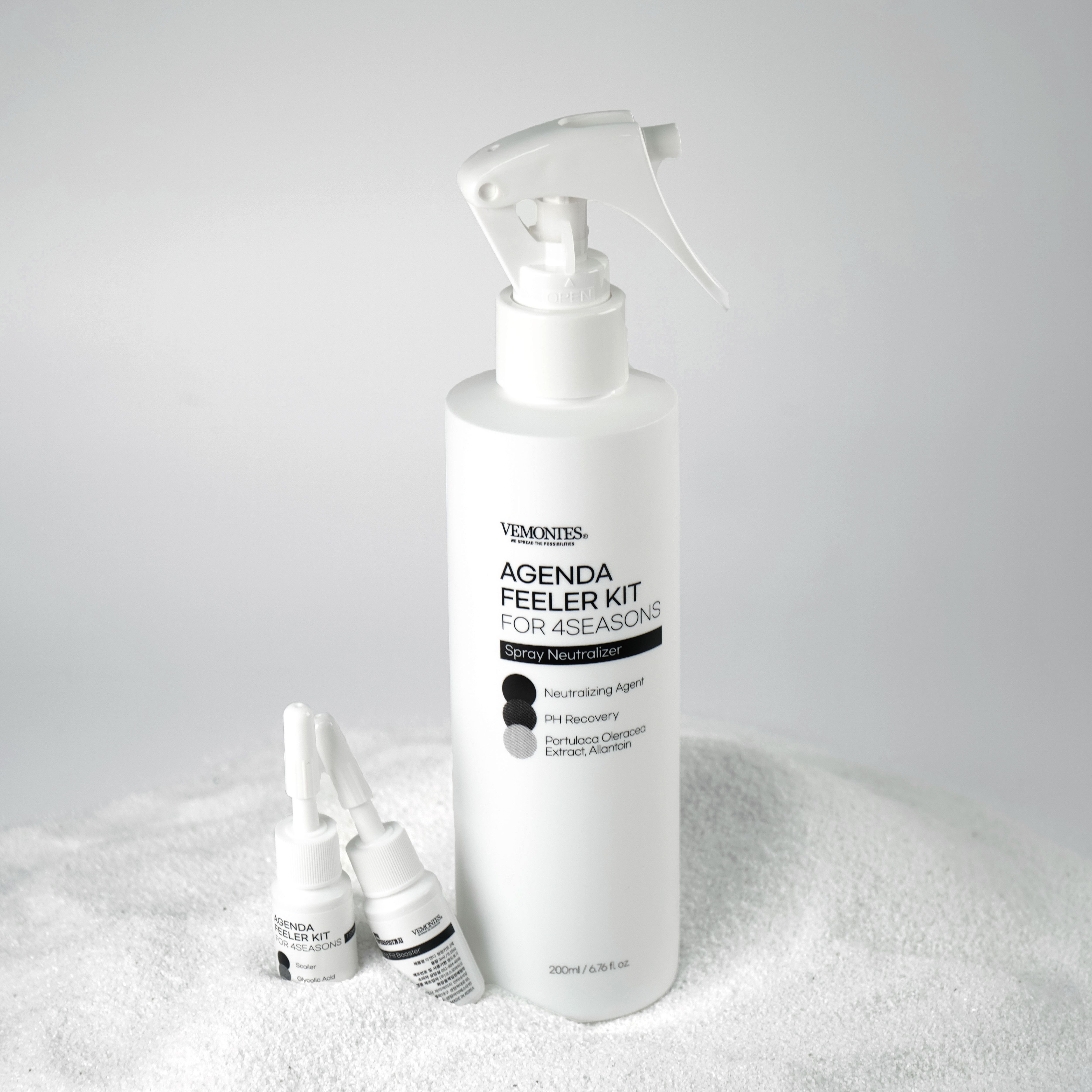 Liệu trình peel sinh học dịu nhẹ, tái tạo & phục hồi da toàn diện chuẩn spa VEMONTES AGENDA FEELER KIT