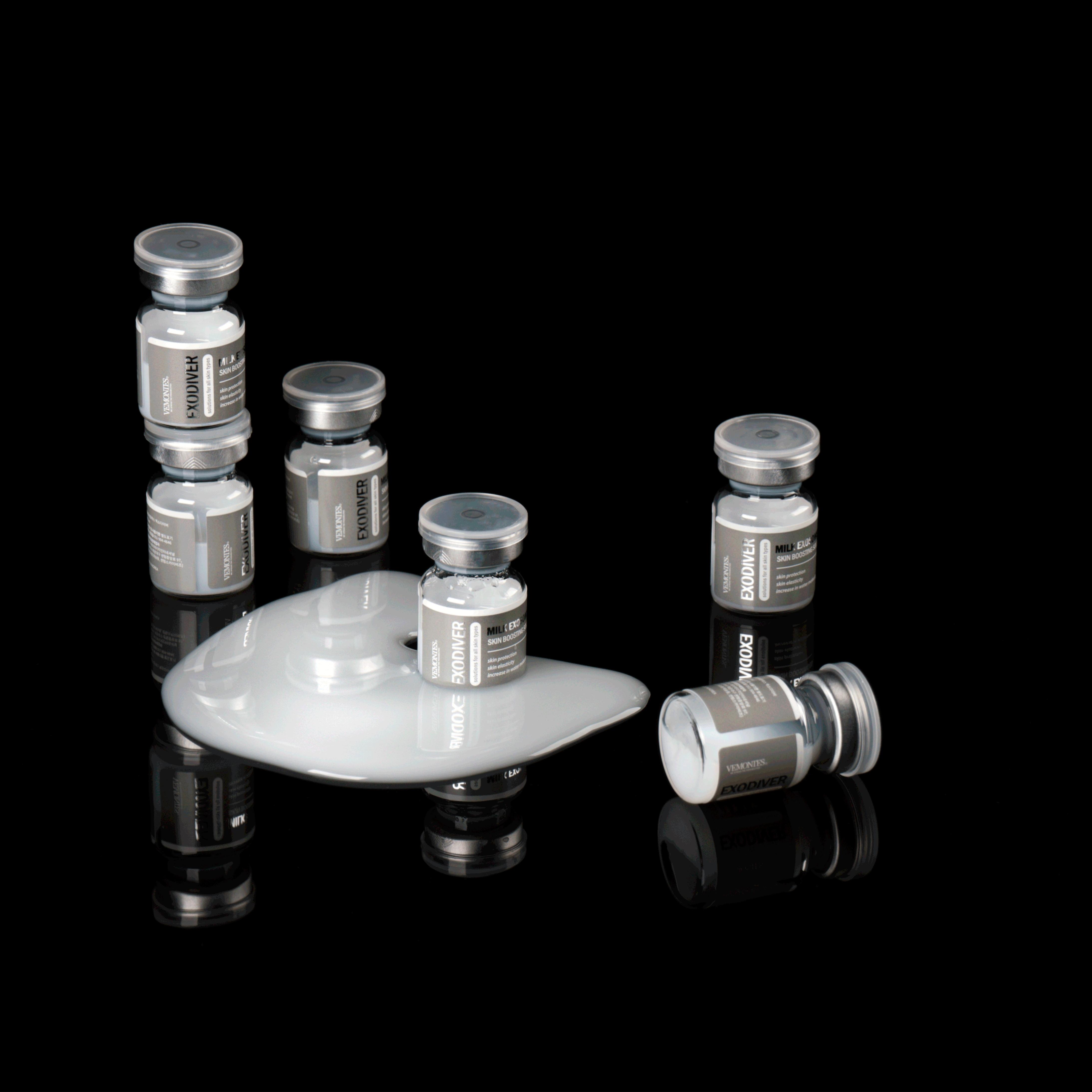 Tinh chất booster exosome từ sữa tái tạo, cấp ẩm & tăng hấp thụ dưỡng chất chuyên sâu - VEMONTES MILK EXOSOME EXODIVER