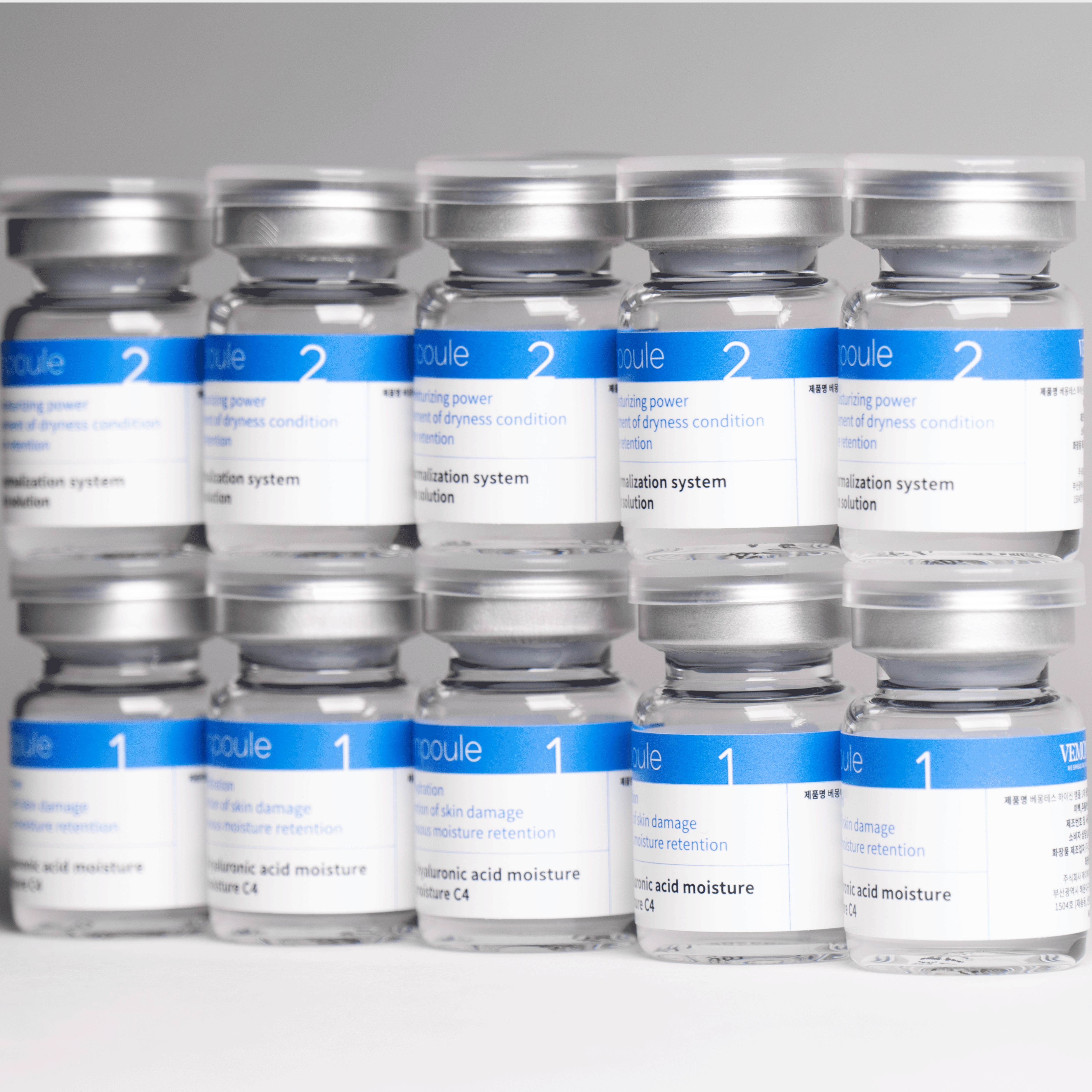 Ampoule 2 bước – cấp ẩm sâu, phục hồi & khóa ẩm tối đa cho làn da căng bóng HYCCINE AMPOULE