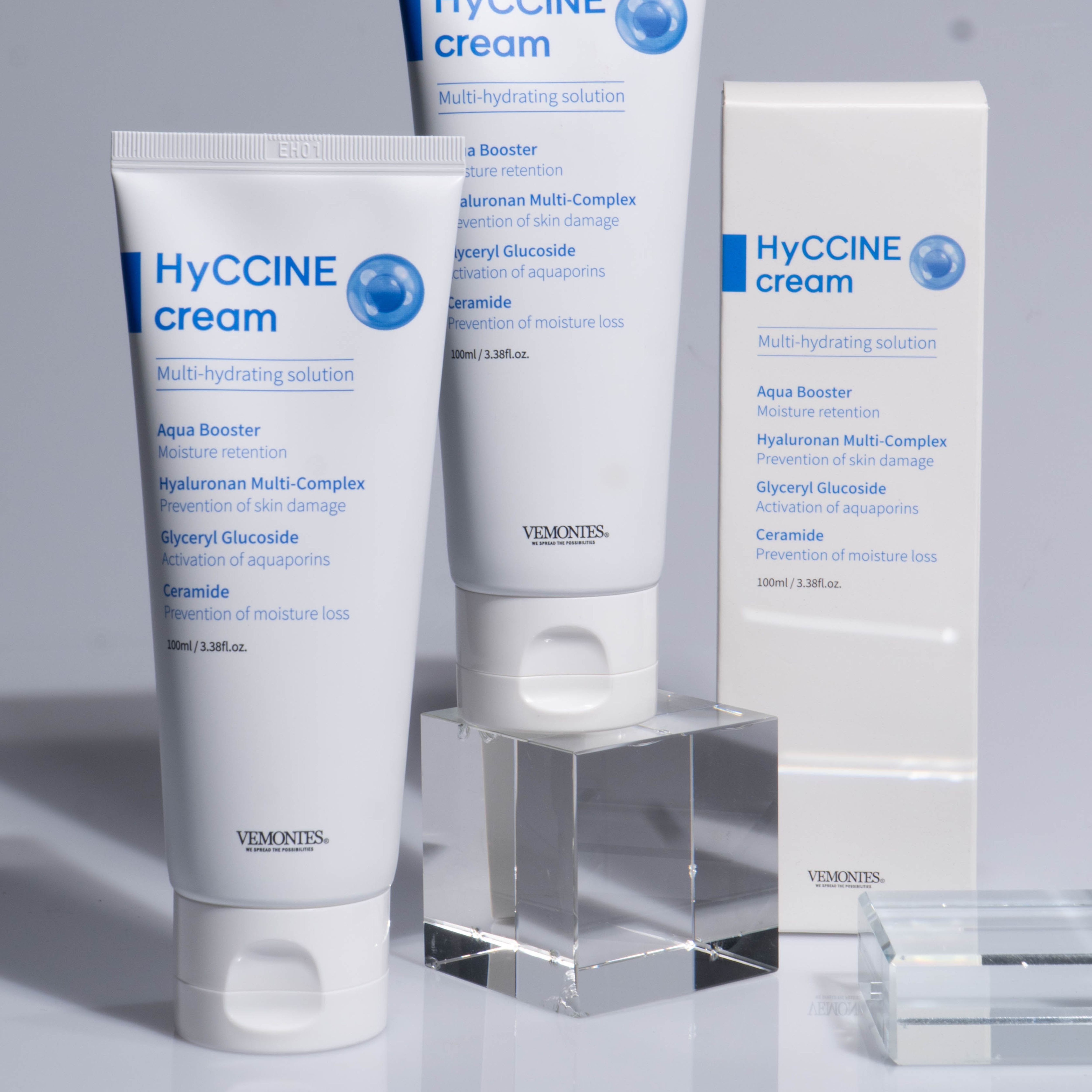 Kem dưỡng cấp ẩm đa tầng, dưỡng sáng & cải thiện nếp nhăn cho làn da căng bóng MULTI HYDRATING SOLUTION – HYCCINE CREAM