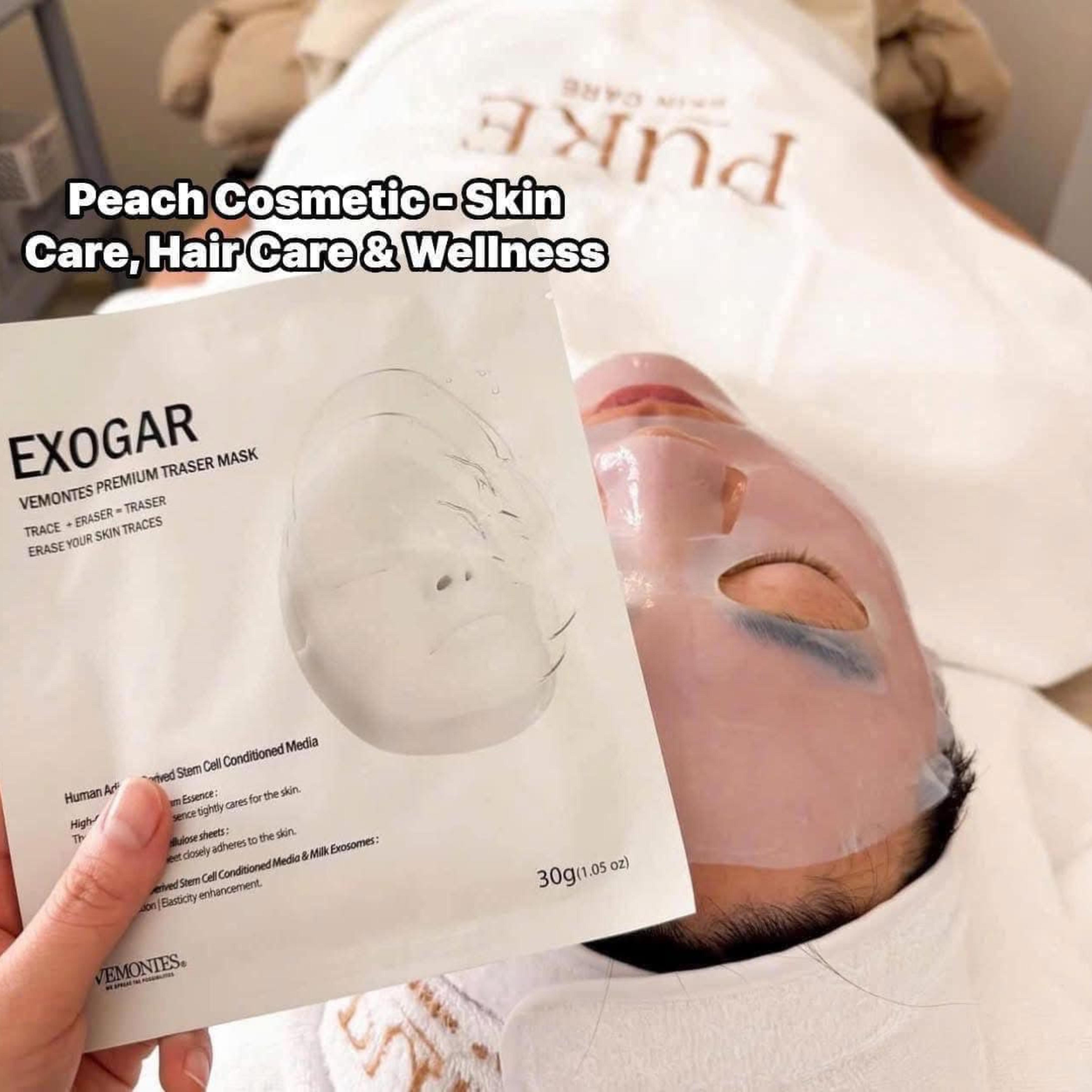 Mặt nạ tế bào gốc mô mỡ, phục hồi chuyên sâu & trẻ hóa làn da - VEMONTES EXOGAR PREMIUM TRASER MASK
