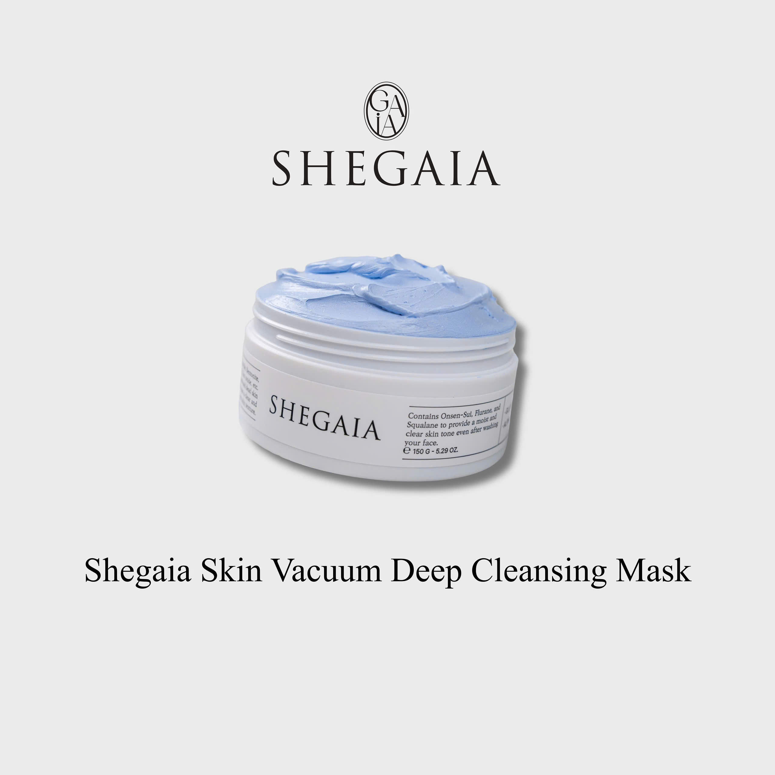 Mặt nạ làm sạch sâu & Hút chì - SHEGAIA SKIN VACUUM DEEP CLEANSING MASK