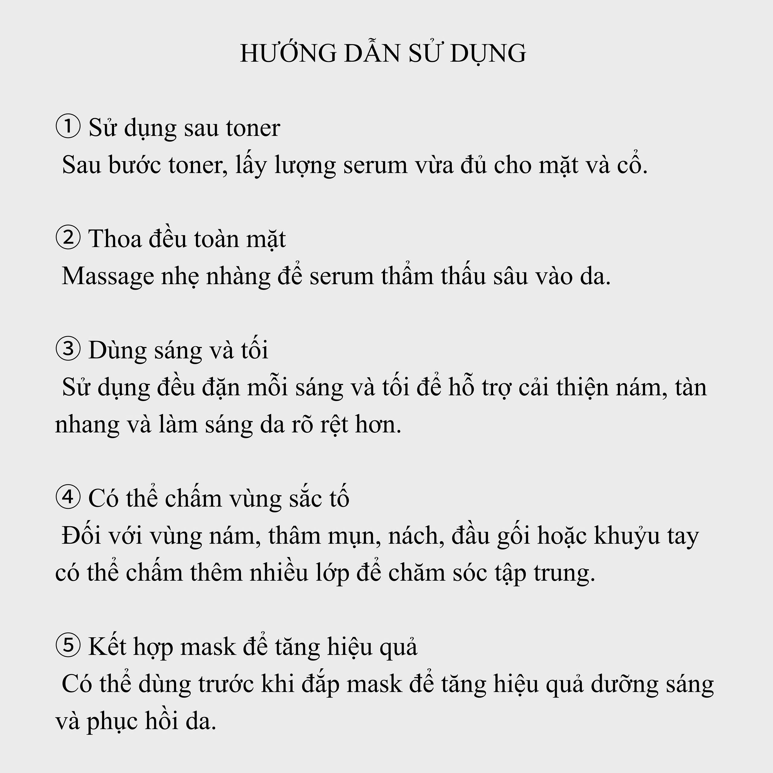 Serum dưỡng sáng & Phục hồi da - SHEGAIA BLANC PROCEDURE RADIANCE SERUM
