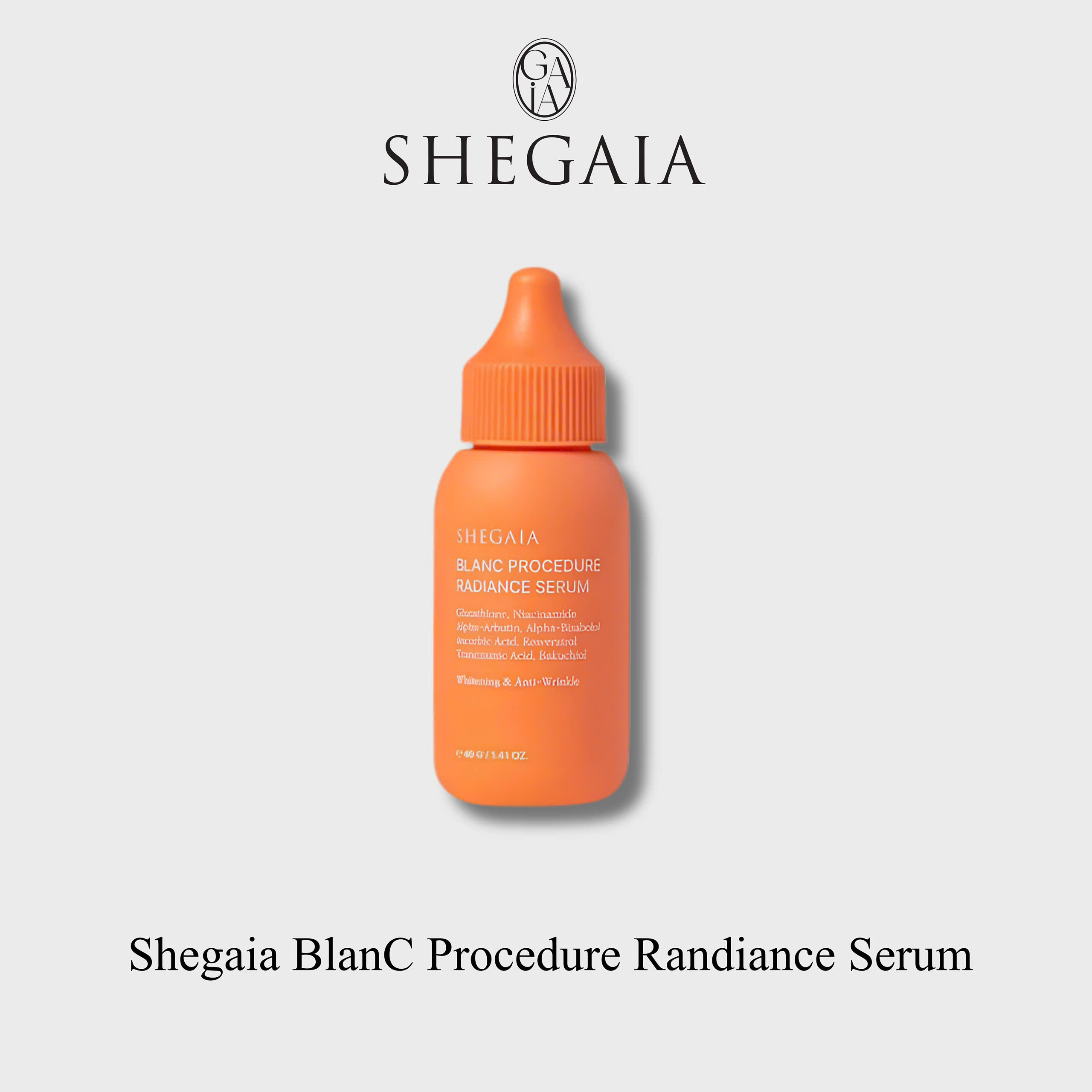 Serum dưỡng sáng & Phục hồi da - SHEGAIA BLANC PROCEDURE RADIANCE SERUM