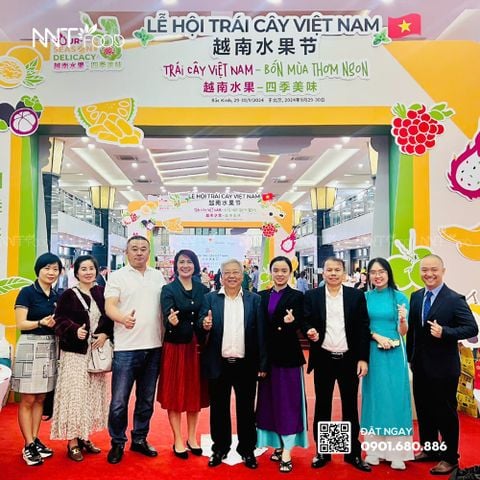 NNT Food đồng hành tại Lễ hội Trái cây Việt Nam lần thứ nhất tại Bắc Kinh, Trung Quốc