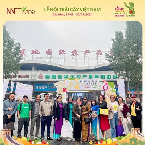NNT Food đồng hành nâng tầm vị thế Việt Nam trên bản đồ nguồn cung trái cây thế giới