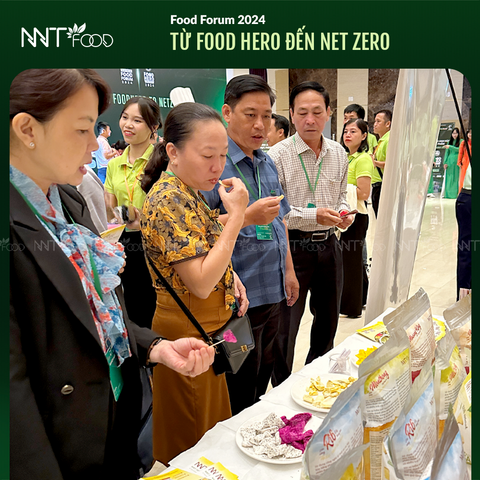 NNT Food góp mặt tại Diễn đàn Thực phẩm Bền vững 2024: Từ Food Hero đến Net Zero
