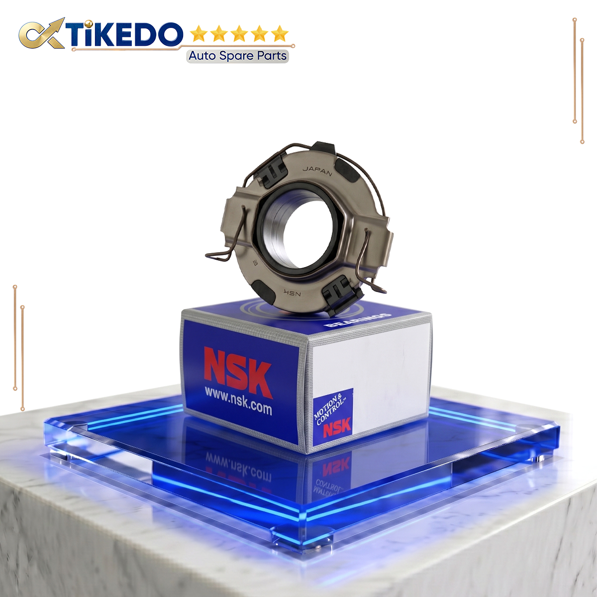 54TKZ3501 - Bạc Đạn BiTê Izusu 1T4 99-03 NGUYEN CUM [35.0] NSK