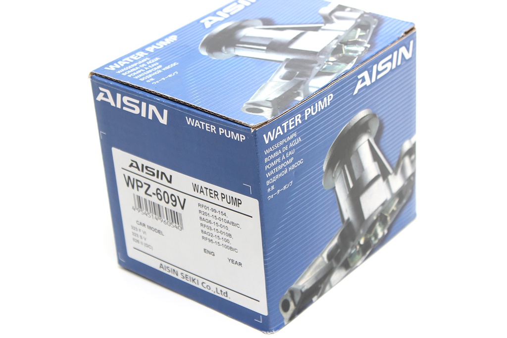WPZ609V - Bơm Nước Mazda BONGO 2.0 83-99 BONGO 2.2 86-03 AISIN