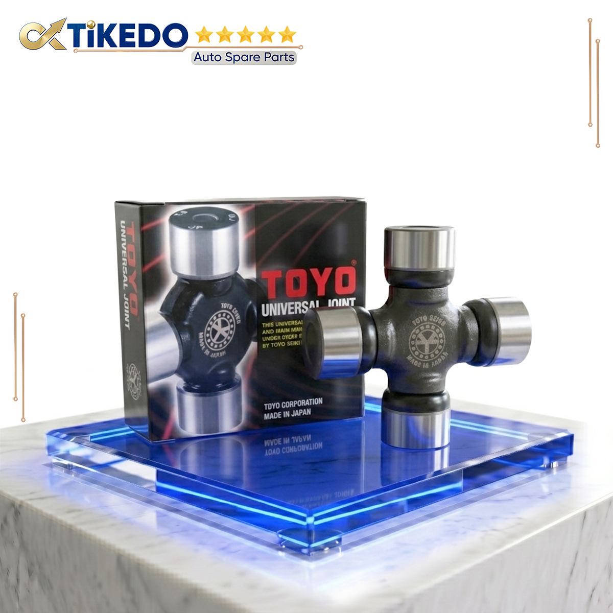TK2780  Bạc Đạn Chữ Thập [27.0 X 80.0] GUK12 TOYO