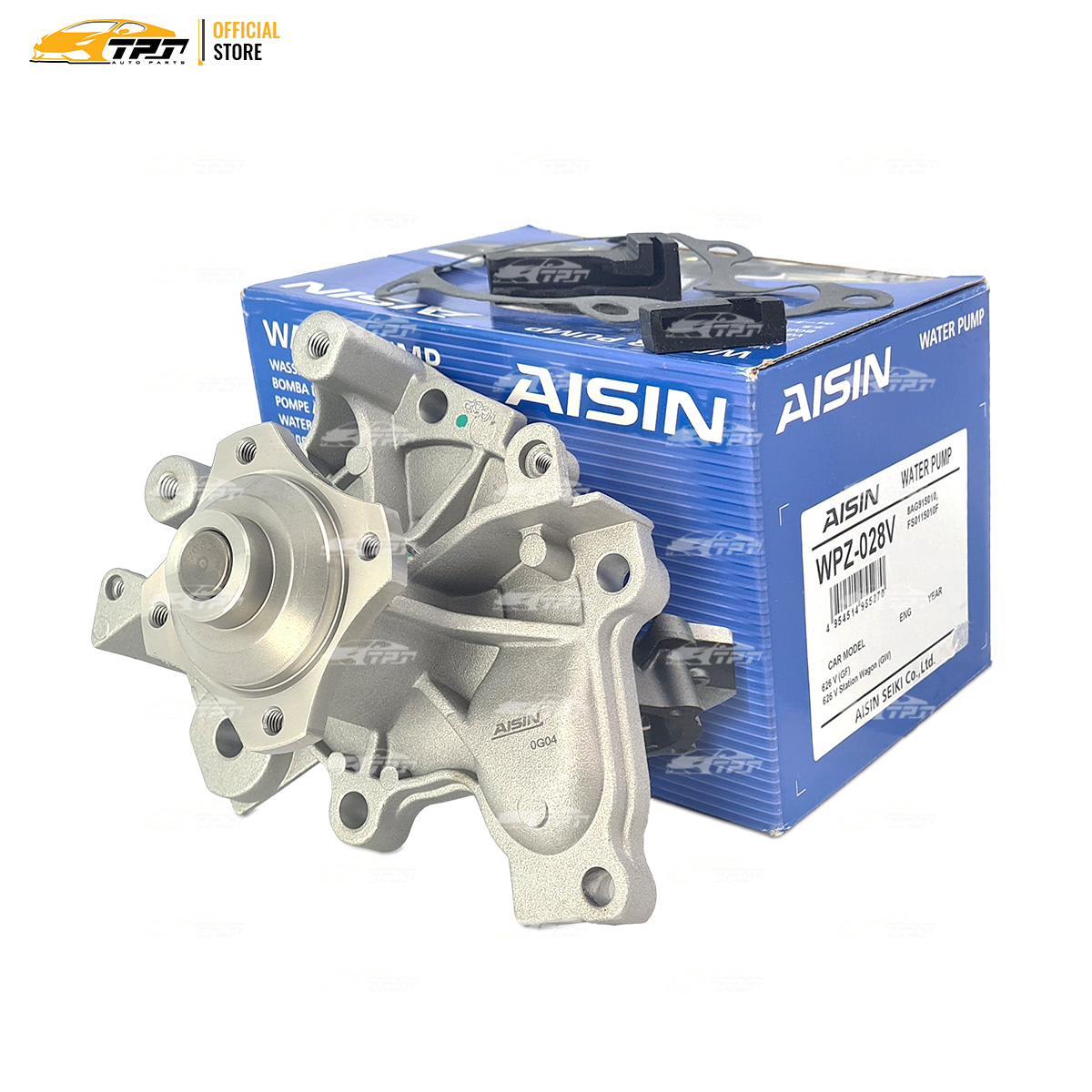 WPZ028V - Bơm Nước Ford LASER VN 1.8 01-05 - Mazda 323 VN 1.8 01-04 PREMACY VN 1.8 02-06 - Mazda 626 VN 2.0 98-03 Mazda 626 2.0 91-98 AISIN