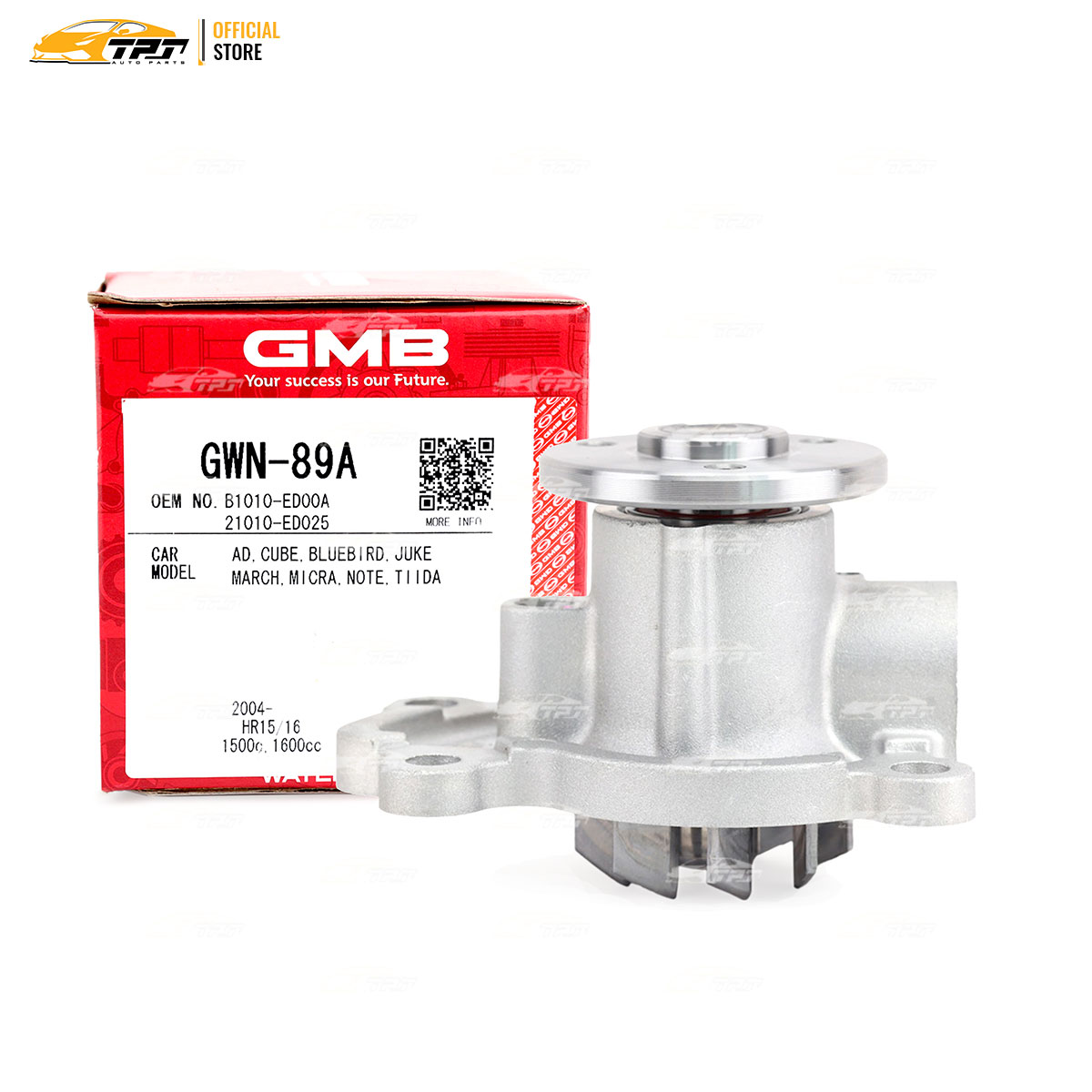 GWN89A - Bơm Nước Nissan SUNNY 1.5 VN 13-20 GMB