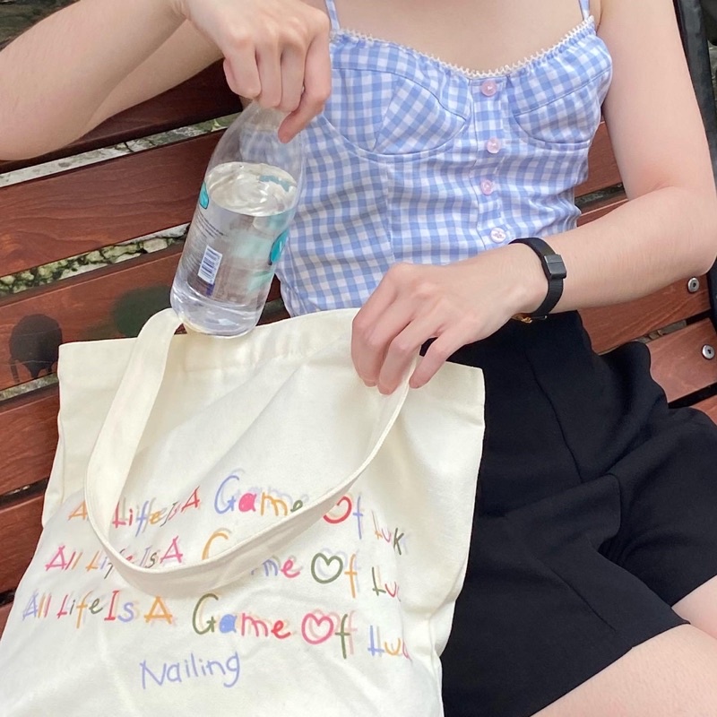 All Life Is A Game Of Luck Tote