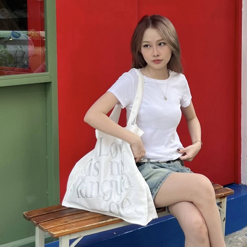 Love is my language Tote