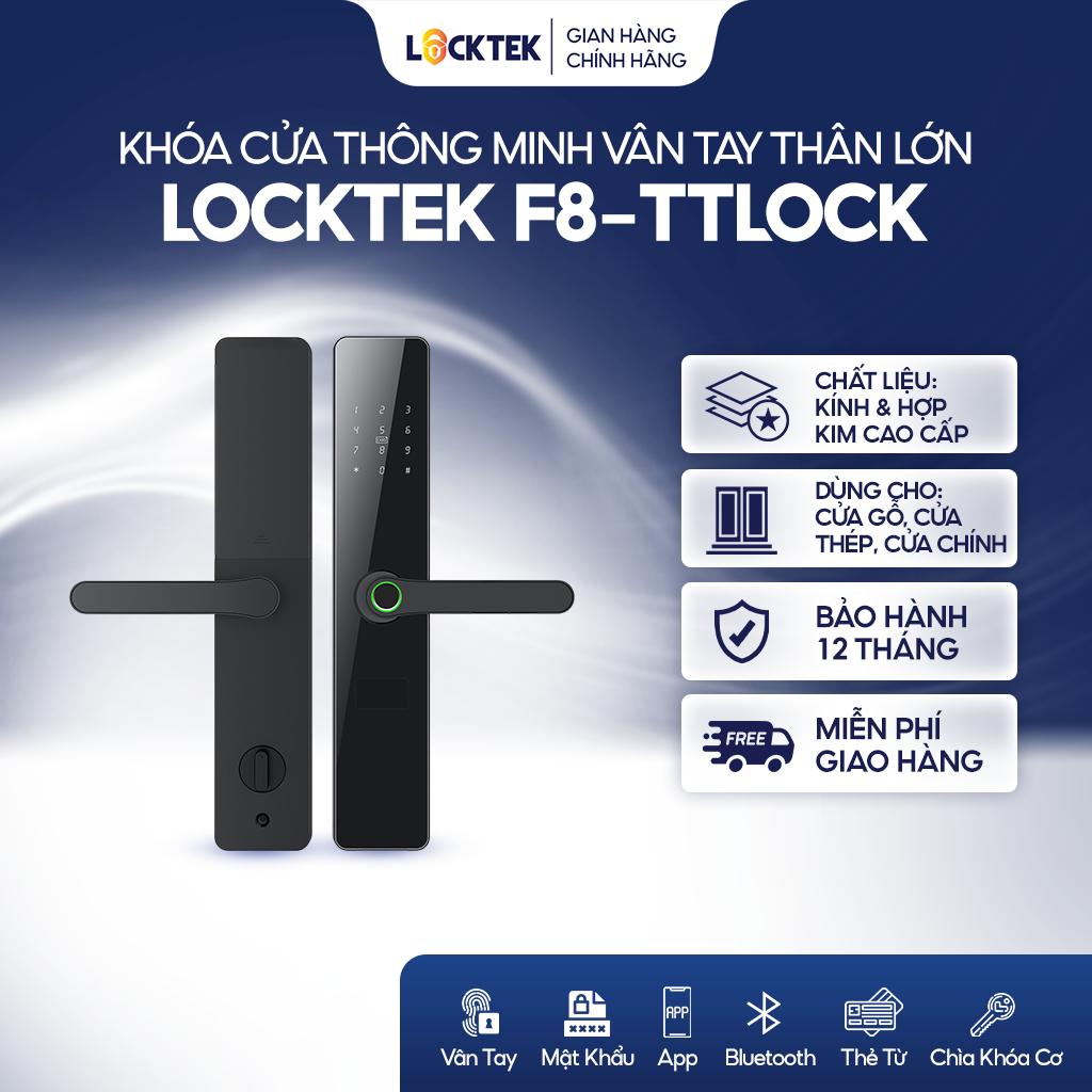 Khóa cửa thông minh F8 cho căn hộ, chung cư