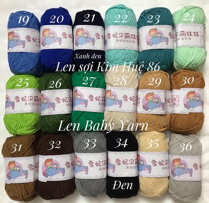 Len Baby Yarn cuộn 40g