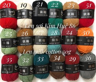 Len milk cotton 50g