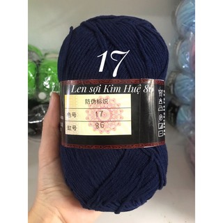 Len milk cotton loại 1 cuộn 125g