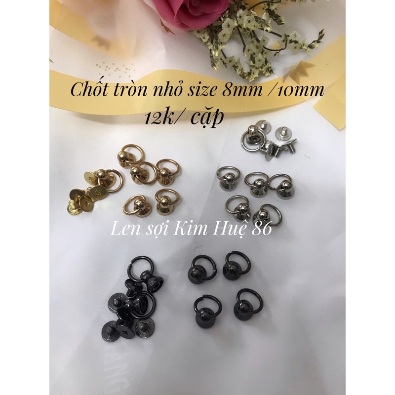 Chốt tròn nhỏ ( 1 cặp)