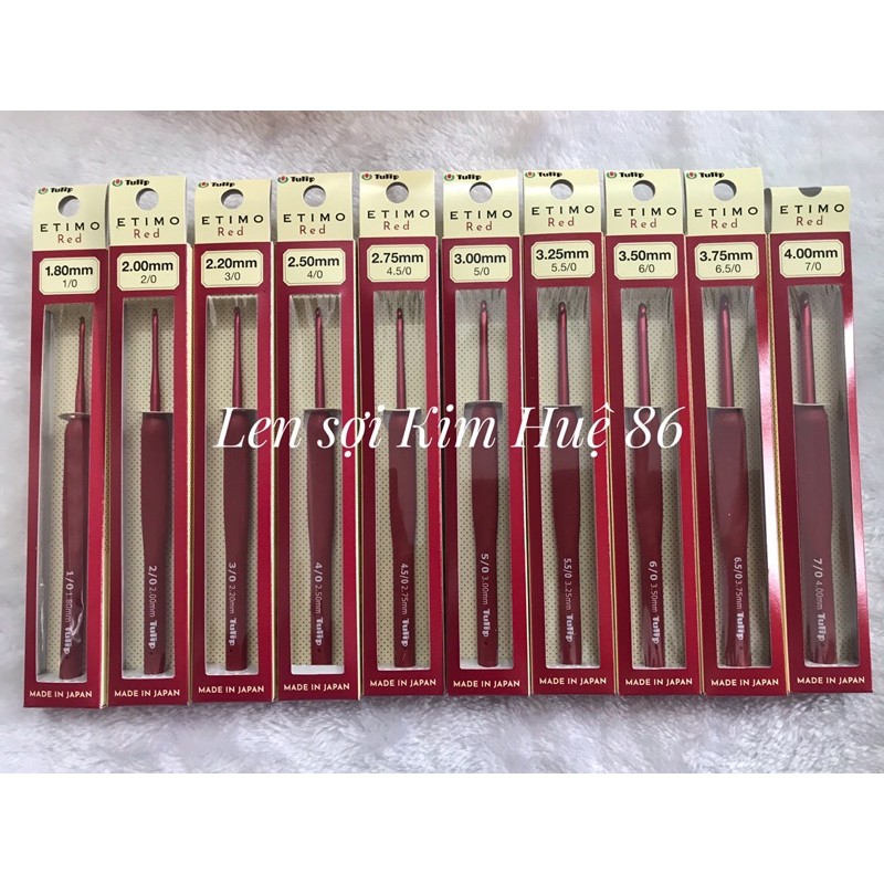 Kim móc Nhật Tulip Etimo Red