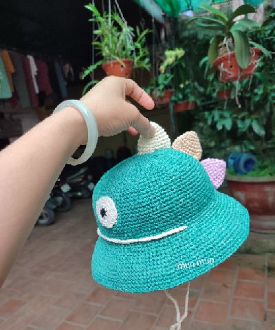 Sợi Airy móc mũ, túi cuộn 45g