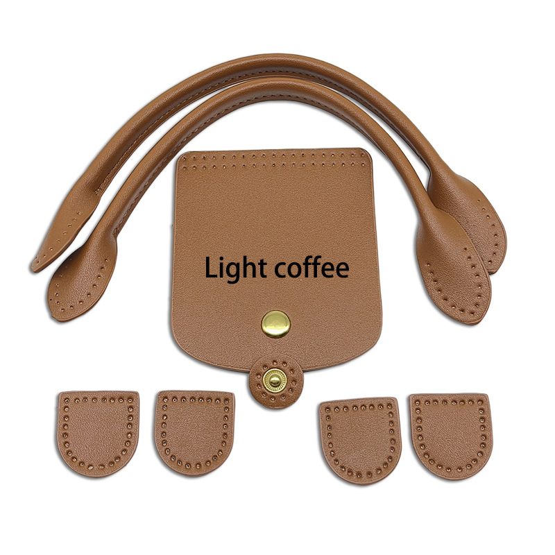 Bộ phụ kiện túi móc giả da làm túi handmade