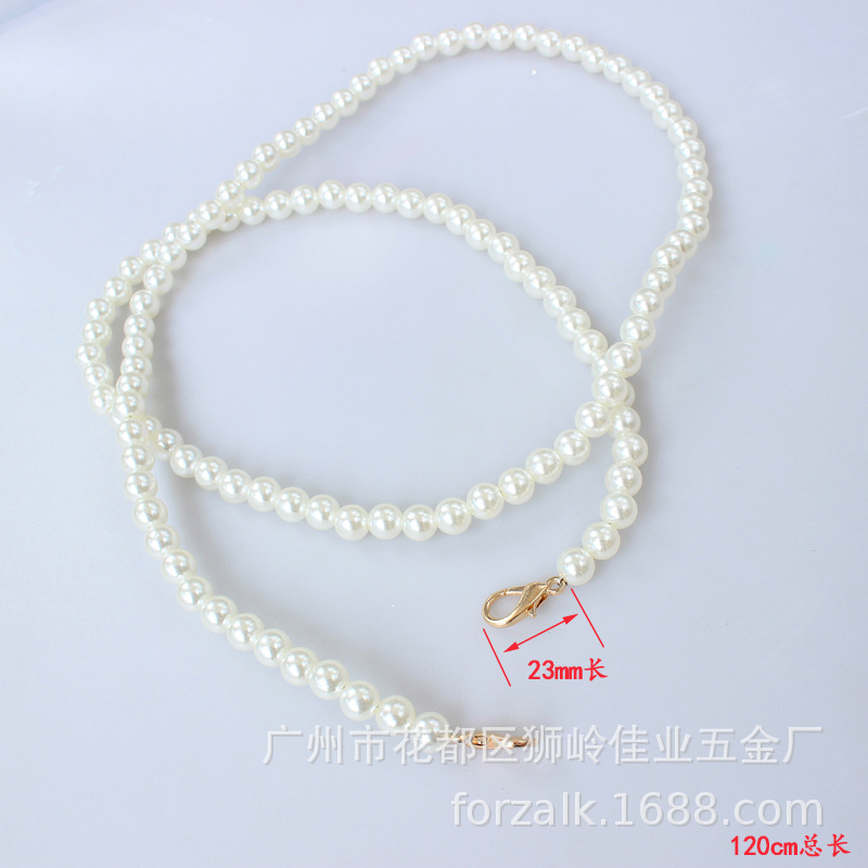 Dây ngọc đeo túi xách có móc 2 đầu