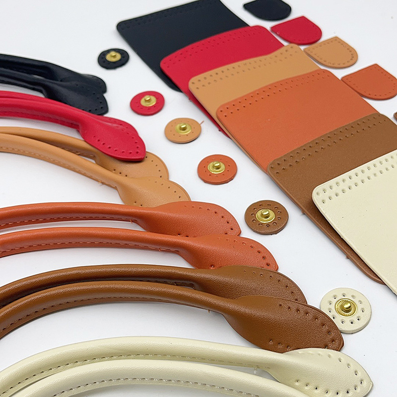 Bộ phụ kiện túi móc giả da làm túi handmade