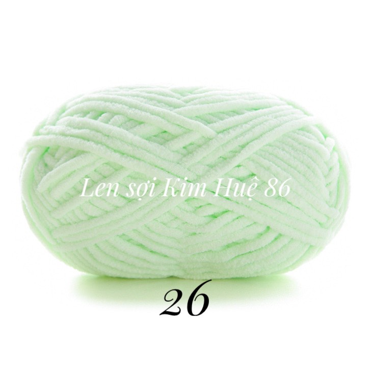 Len Nhung Mèo mềm mịn cuộn 50gr