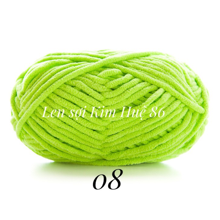 Len Nhung Mèo mềm mịn cuộn 50gr