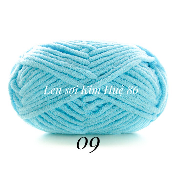 Len Nhung Mèo mềm mịn cuộn 50gr