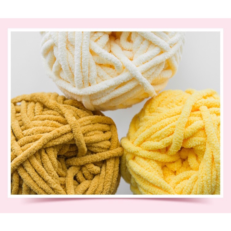 Len Nhung Mèo mềm mịn cuộn 50gr