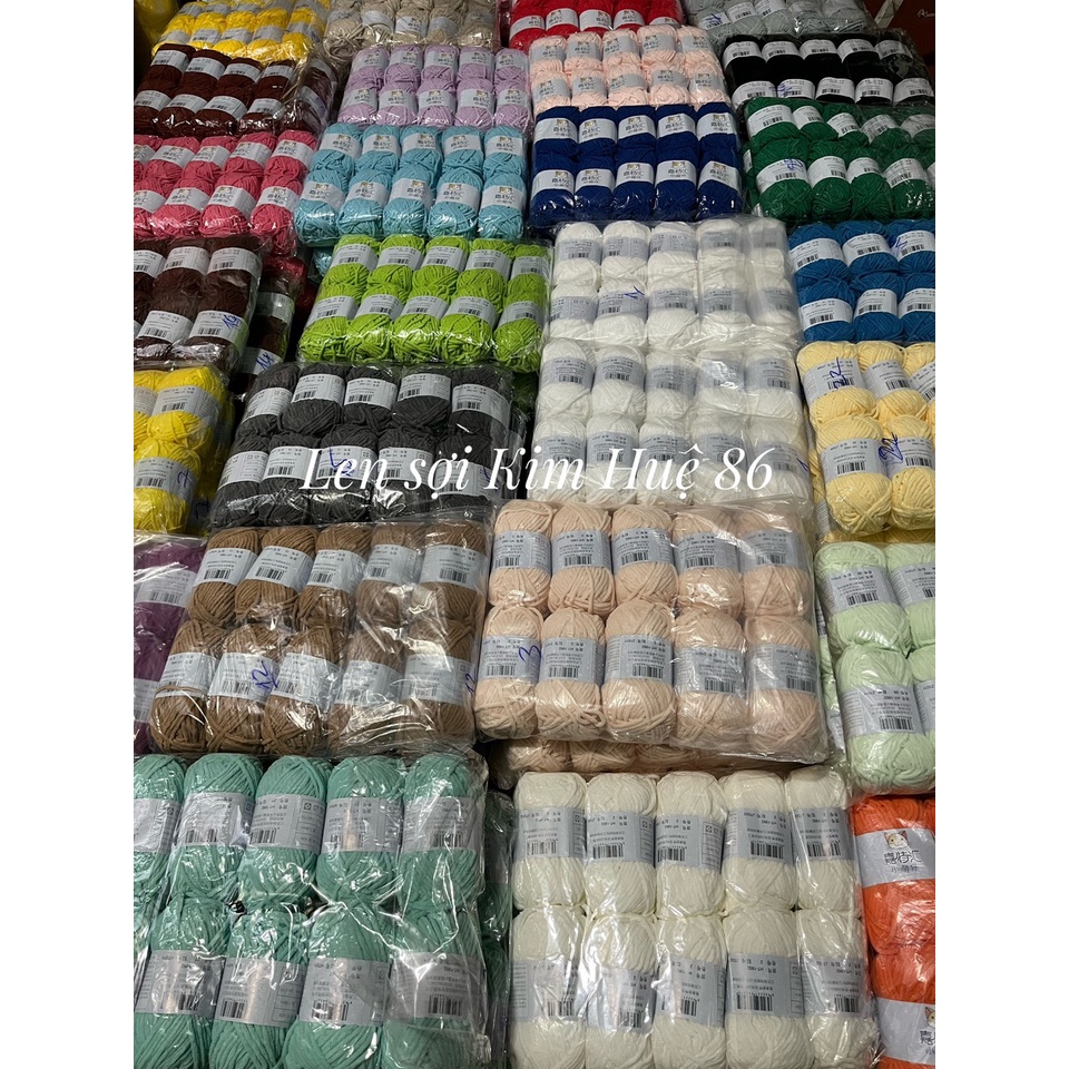 Len Nhung Mèo mềm mịn cuộn 50gr