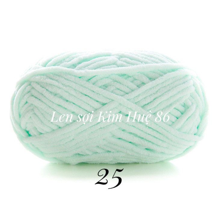 Len Nhung Mèo mềm mịn cuộn 50gr
