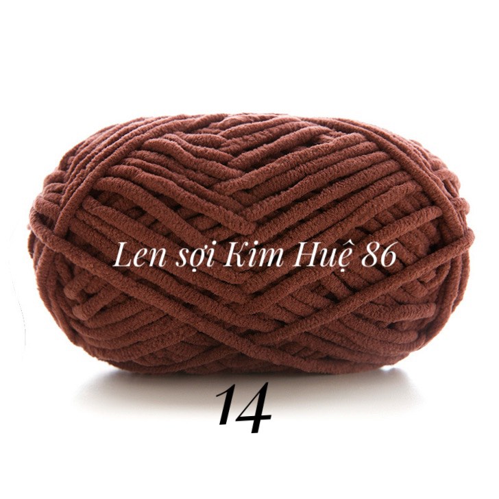 Len Nhung Mèo mềm mịn cuộn 50gr