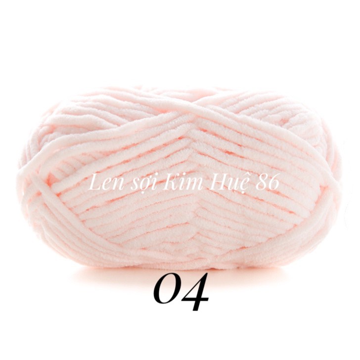 Len Nhung Mèo mềm mịn cuộn 50gr
