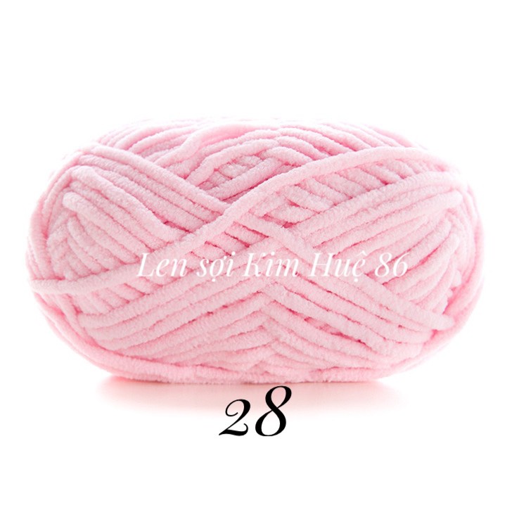 Len Nhung Mèo mềm mịn cuộn 50gr