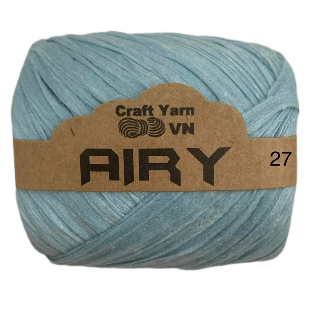 Sợi Airy móc mũ, túi cuộn 45g