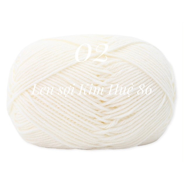Len milk cotton Mianbao cuộn 40gr ( bảng 1)