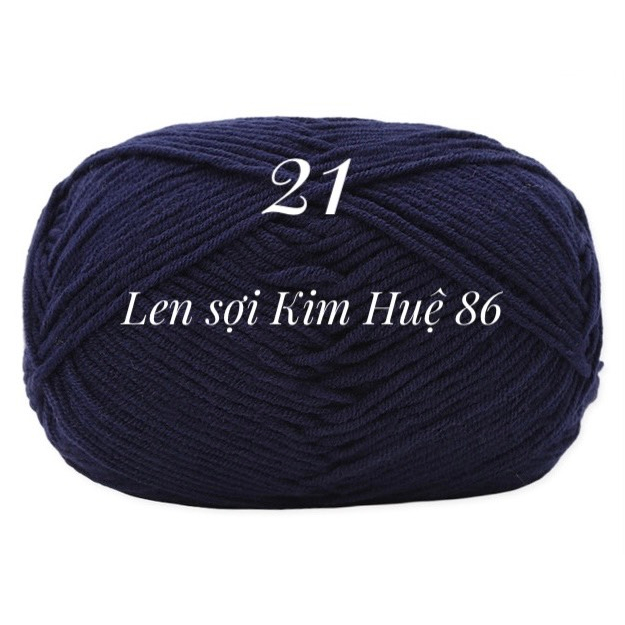 Len milk cotton Mianbao cuộn 40gr ( bảng 1)