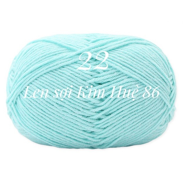 Len milk cotton Mianbao cuộn 40gr ( bảng 1)