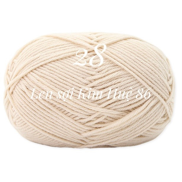 Len milk cotton Mianbao cuộn 40gr ( bảng 1)