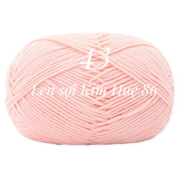 Len milk cotton Mianbao cuộn 40gr ( bảng 1)