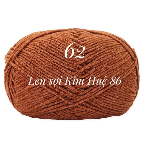 Len milk cotton Mianbao cuộn 40gr ( bảng 2 )
