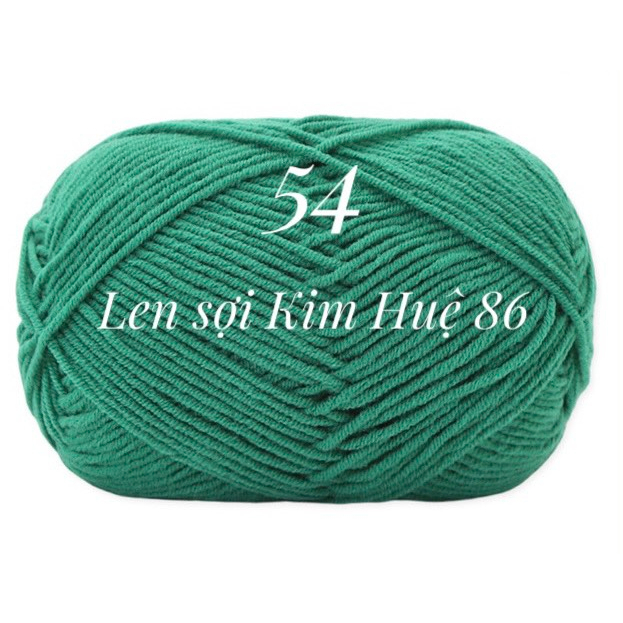 Len milk cotton Mianbao cuộn 40gr ( bảng 2 )