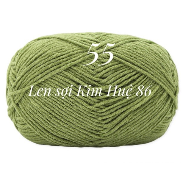 Len milk cotton Mianbao cuộn 40gr ( bảng 2 )