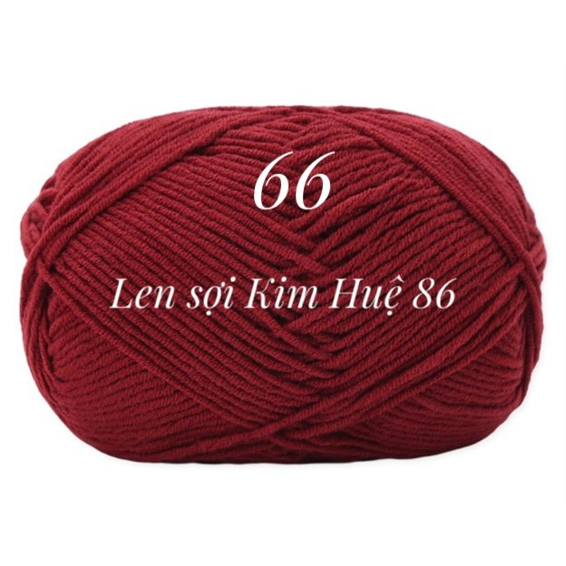 Len milk cotton Mianbao cuộn 40gr ( bảng 2 )