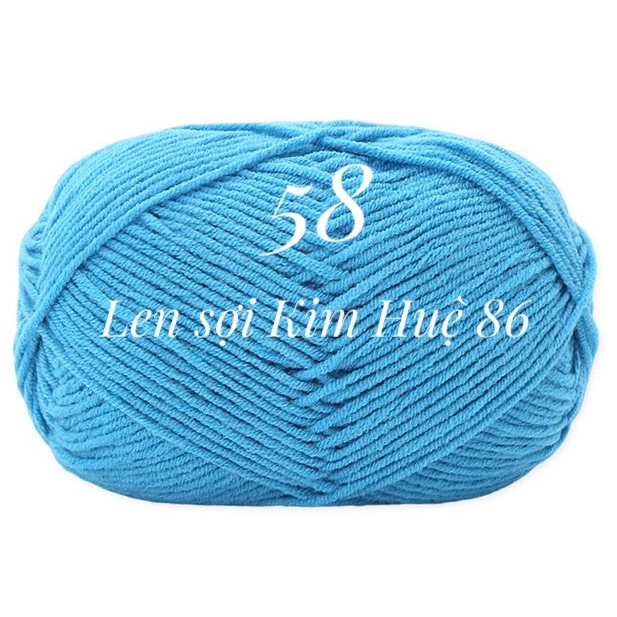 Len milk cotton Mianbao cuộn 40gr ( bảng 2 )