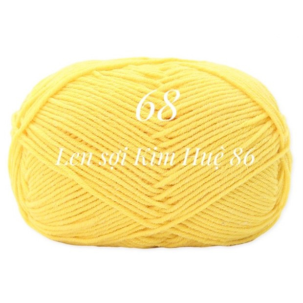 Len milk cotton Mianbao cuộn 40gr ( bảng 2 )